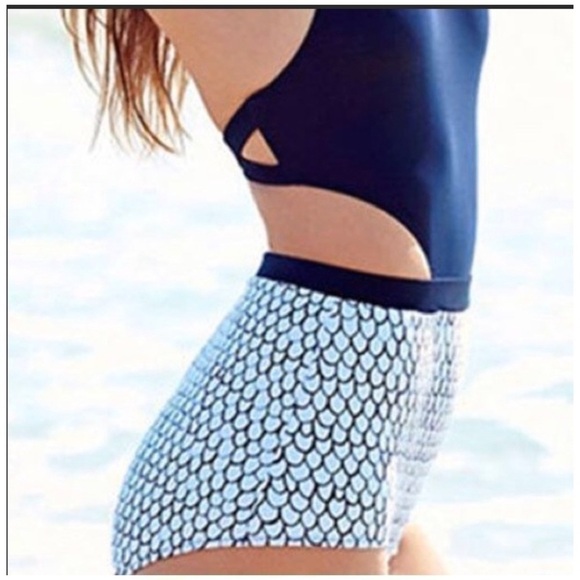 Cheek Gal Mermaid Monokini SwimSuit - Picture 1 of 4